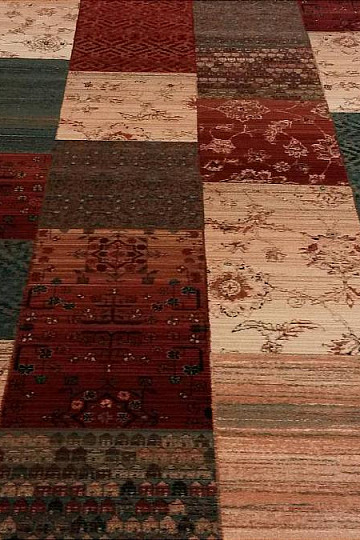 Tappeti di lusso in lana ROYAL PATCHWORK nuovi 402