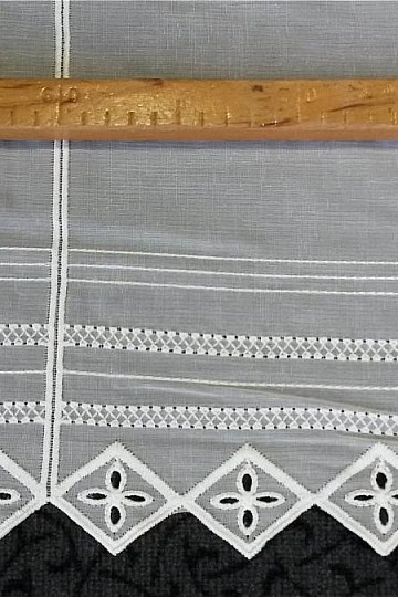 tenda in vetro colorato 24313 crema