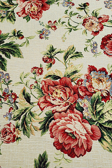 Tessuto da arazzo GRANDE ROSA CREMA