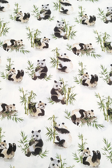 Tessuto di cotone PANDA