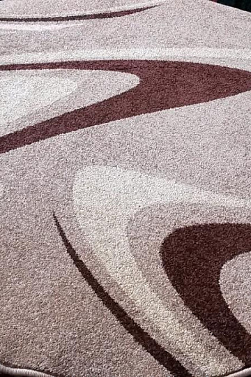 tappeto circolare COFFEE beige