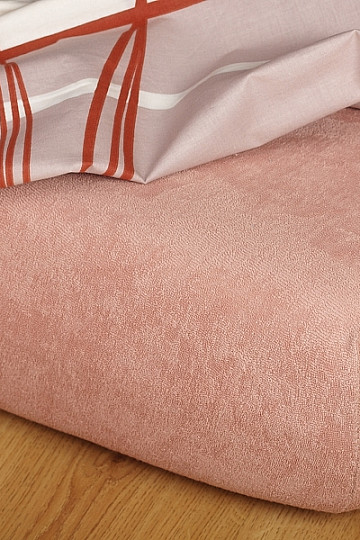 Lenzuolo in spugna beige