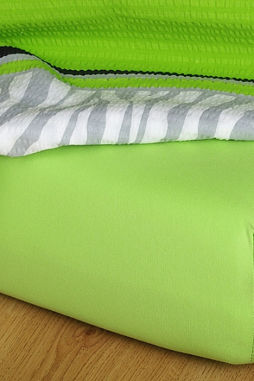 Lenzuolo in jersey color kiwi