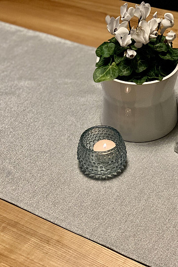 Tovaglie e sciarpe natalizie FLASH SILVER grigio