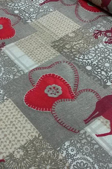 Tessuto decorativo natalizio TRICOT