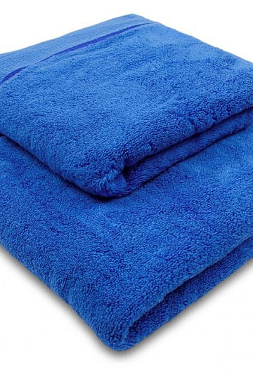 Asciugamano e telo da bagno MIKRO blu