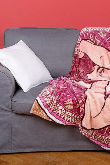 Coperta ALFONS MUCHA con certificato