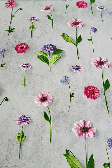 FIORI in tessuto decorativo