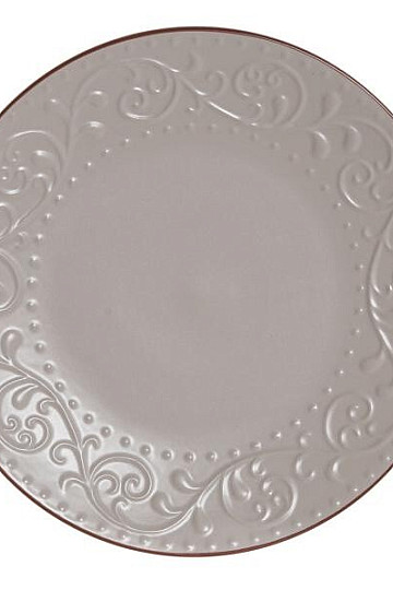 Piatto fondo RILIEVO BEIGE 27,5x2cm beige