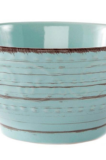 Ciotola BLUE RELIEF 15x7cm blu
