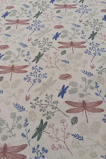 Tessuto decorativo Libellule