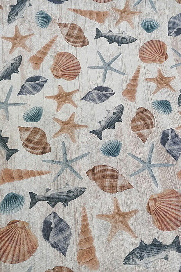 Tessuto decorativo Oceano