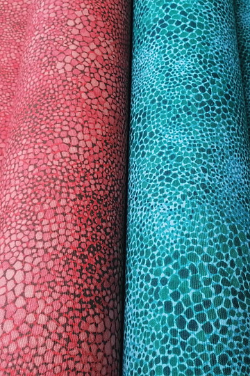 Tessuto decorativo Wanita salmone scuro