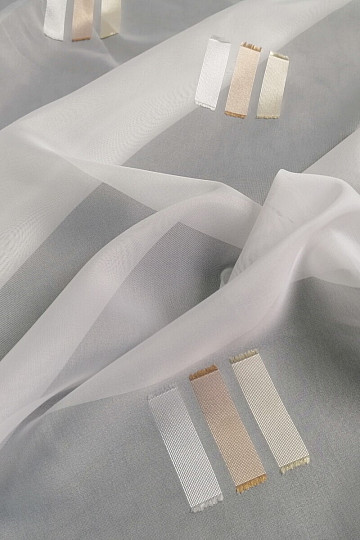 Tenda in voile bianco 36935/320