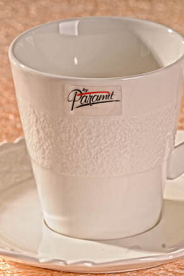 Tazza + piattino in pizzo Denali