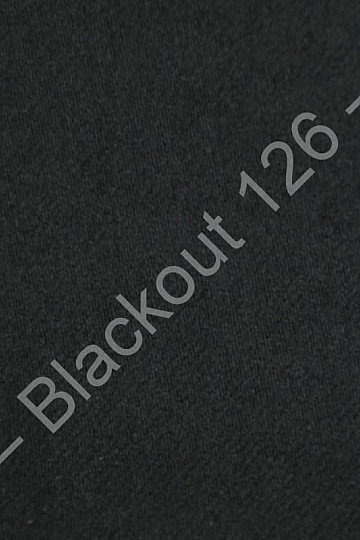 Tessuto decorativo BLACKOUT per tende nero 126