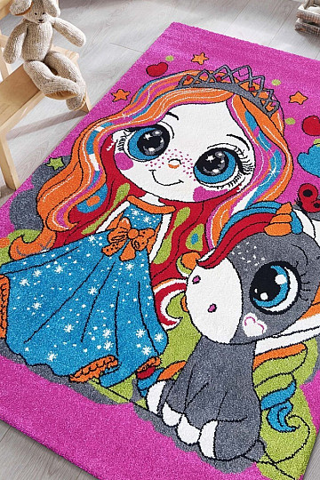 Tappeto per bambini MONDO PRINCESS AND PONY