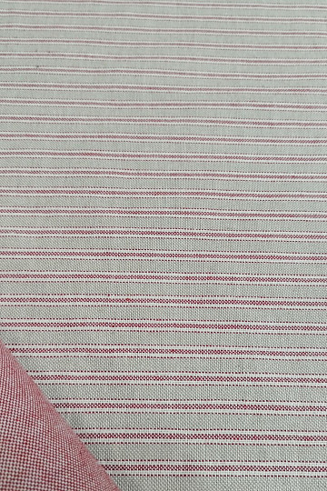 Tessuto decorativo Righe Iris - bordeaux 65