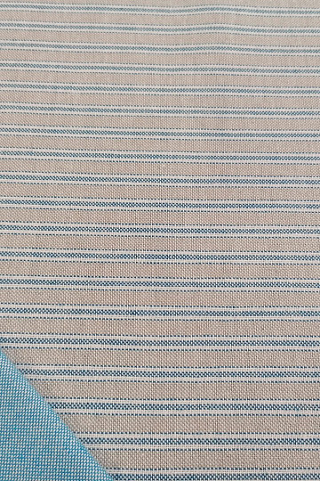 Tessuto decorativo Righe Iris - blu 77