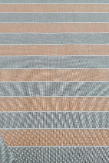 Tessuto decorativo strisce Trebol - arancione 2 cm 75