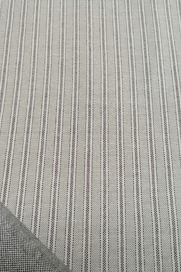 Tessuto decorativo Righe Iris - marrone 55