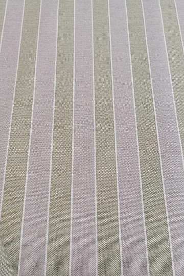 Tessuto decorativo strisce Trebol - verde 2 cm 66