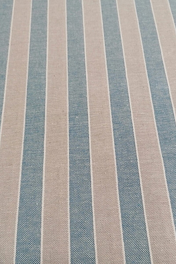 Tessuto decorativo strisce Trebol - blu 2 cm 77