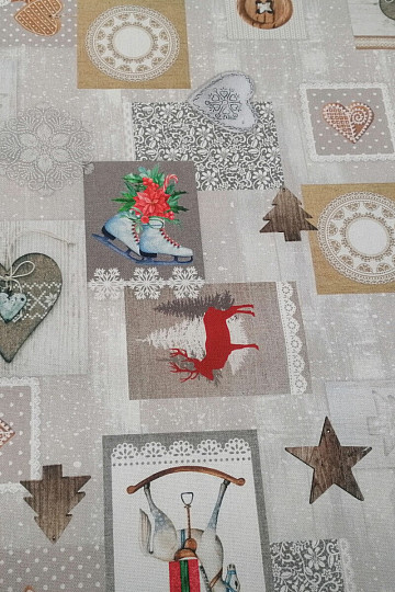 Tessuto per decorazioni natalizie Decorazioni natalizie