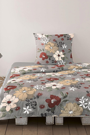 Biancheria da letto di lusso in flanella IRISETTE 8408-60 Maren rosso