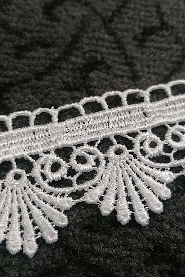 Laccio 5541/01- 4 cm bianco