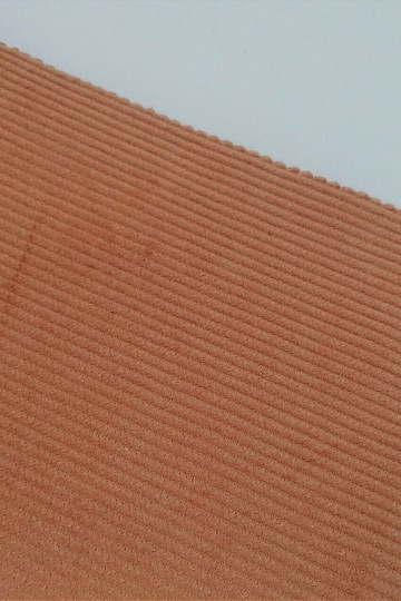 Tessuto di cotone Velluto a coste - cammello