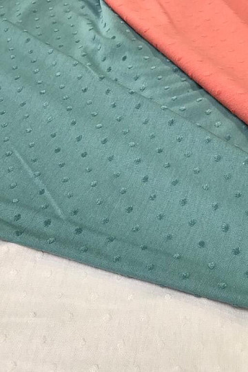 Maglia di cotone RILIEVO cherosene