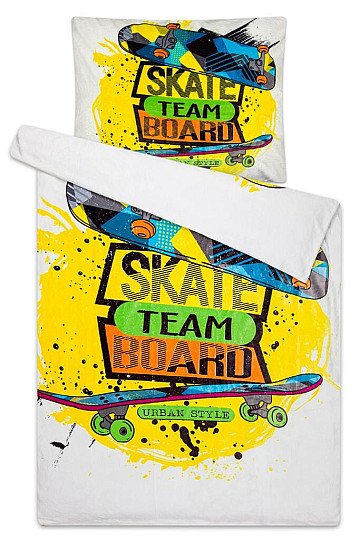 Lenzuolo in microfibra microflanella - Skate