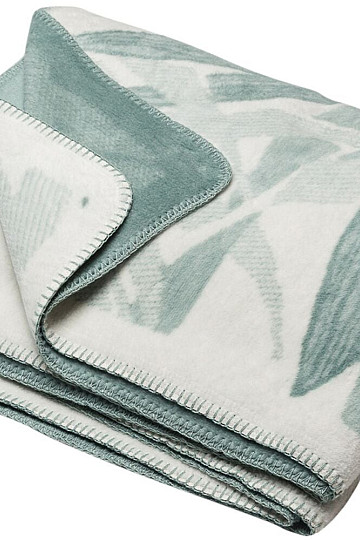 Coperta in cotone BAMBOO foglie verdi 2218/51