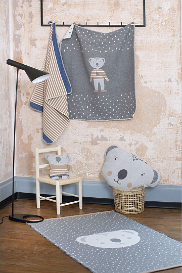 Coperta per bambini JUWEL 7132/90 grigio 70x90