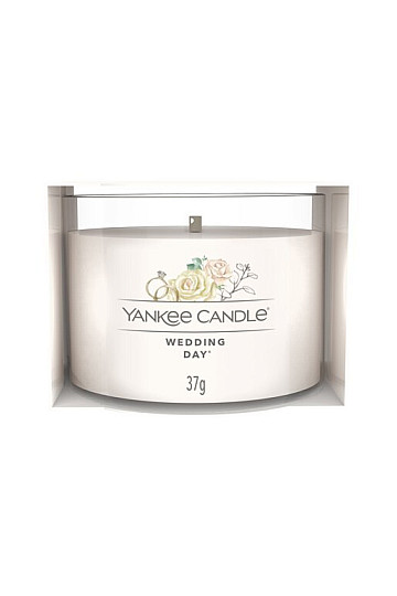 candela YANKEE CANDLE fragranza WEDDING DAY in vetro 37g