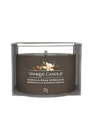 candela YANKEE CANDLE profumo BACCA DI VANIGLIA ESPRESSO IN VETRO 37 g