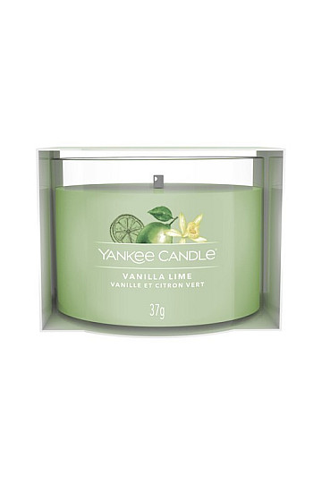 candela YANKEE CANDLE profumo VANILLA LIME IN VETRO 37 g