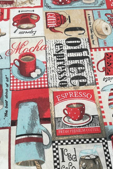 Tessuto decorativo COFFEE TIME