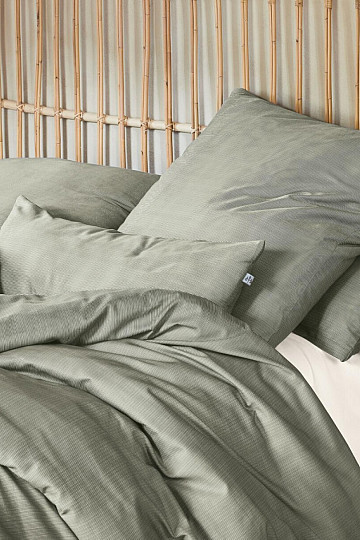 Biancheria da letto di lusso in raso IRISETTE FLORENZ 8466-30 VERDE