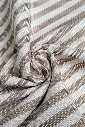 Tessuto decorativo LEO BEIG strisce beige