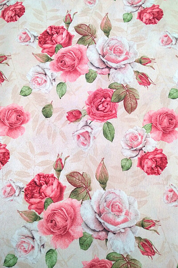 Tessuto decorativo BLOOMING ROSE JULIANA