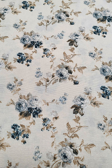 Tessuto decorativo ROSA BLU ALISA