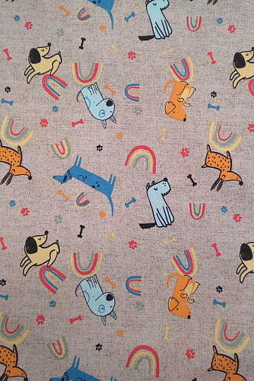 Tessuto decorativo DOG&#39;S DREAM