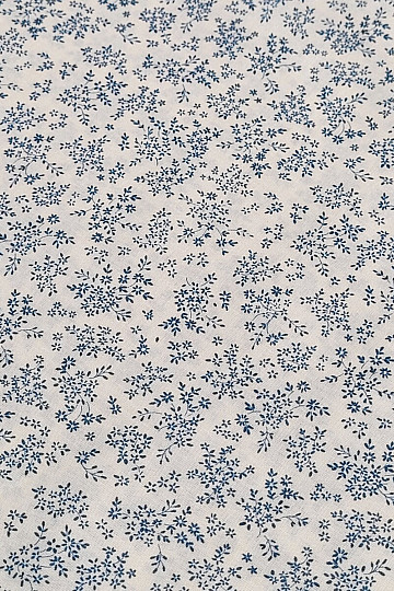 Tessuto in cotone PANICULATA BLU PICCOLO