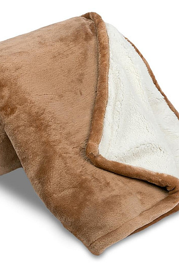 Coperta Ovečka liscia CIOCCOLATO