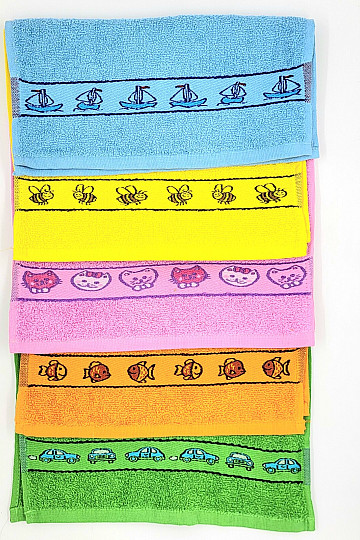 Asciugamano colorato per bambini