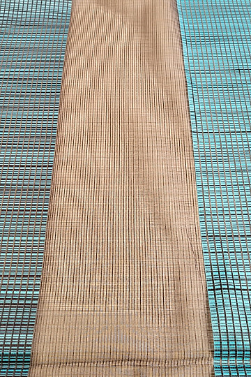 Tessuto decorativo STRISCIA MARRONE TURCHESE