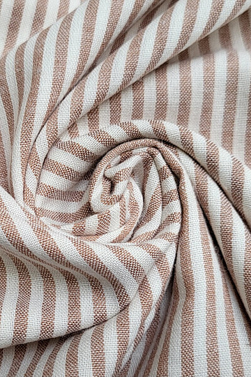 Tessuto decorativo RAYTIS NOISETTE ST. MARRONE