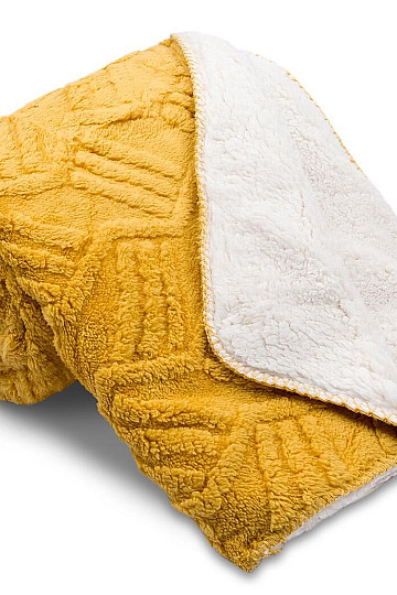 coperta Ovečka LINES OKROVÁ 150 x 200